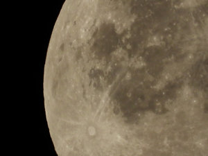 Moon at 6000mm Digital Zoom
