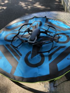 Drone On Landing Pad