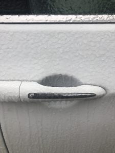 Frozen Door Handle