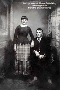 George and Minnie Wing Moore